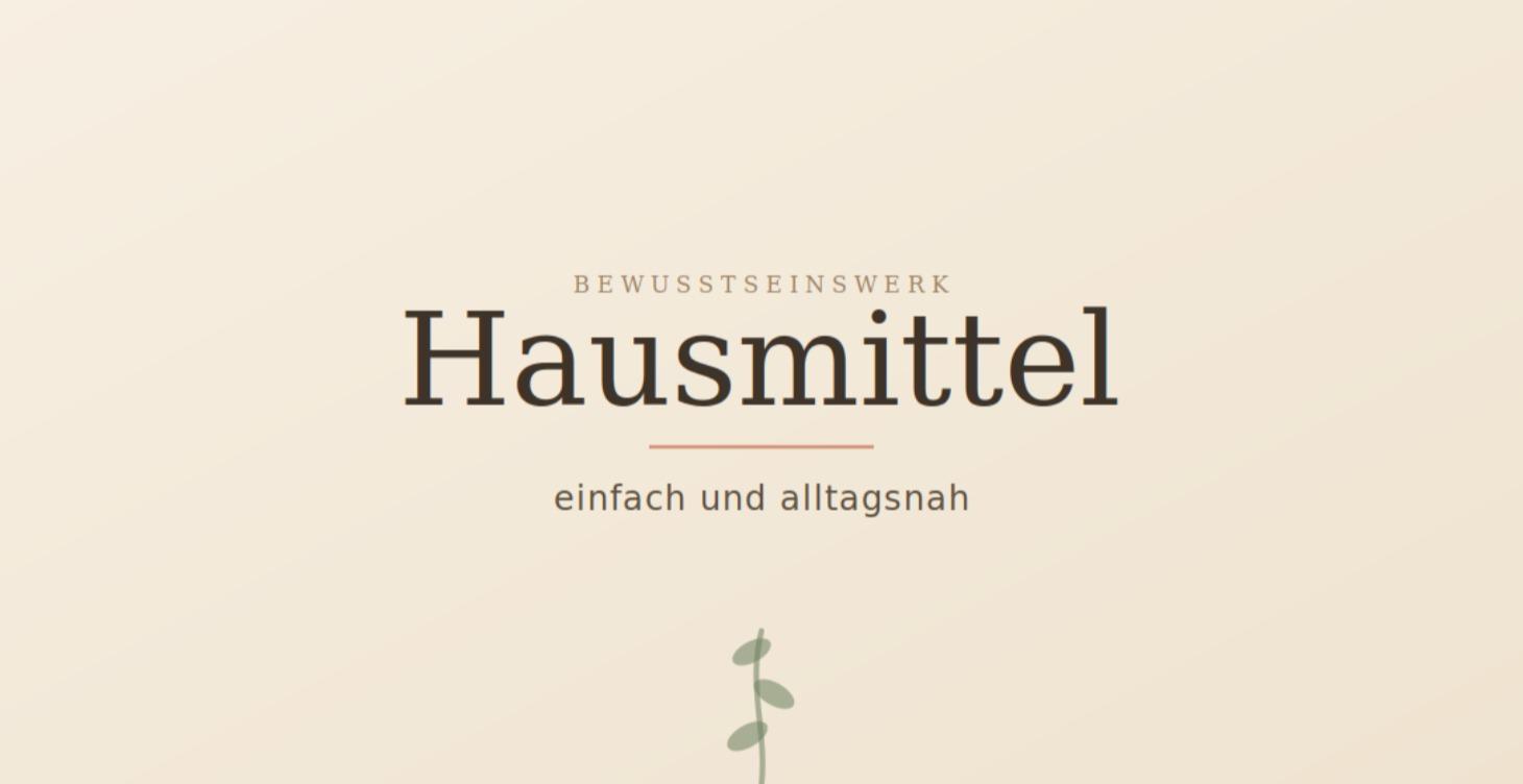 Hausmittel