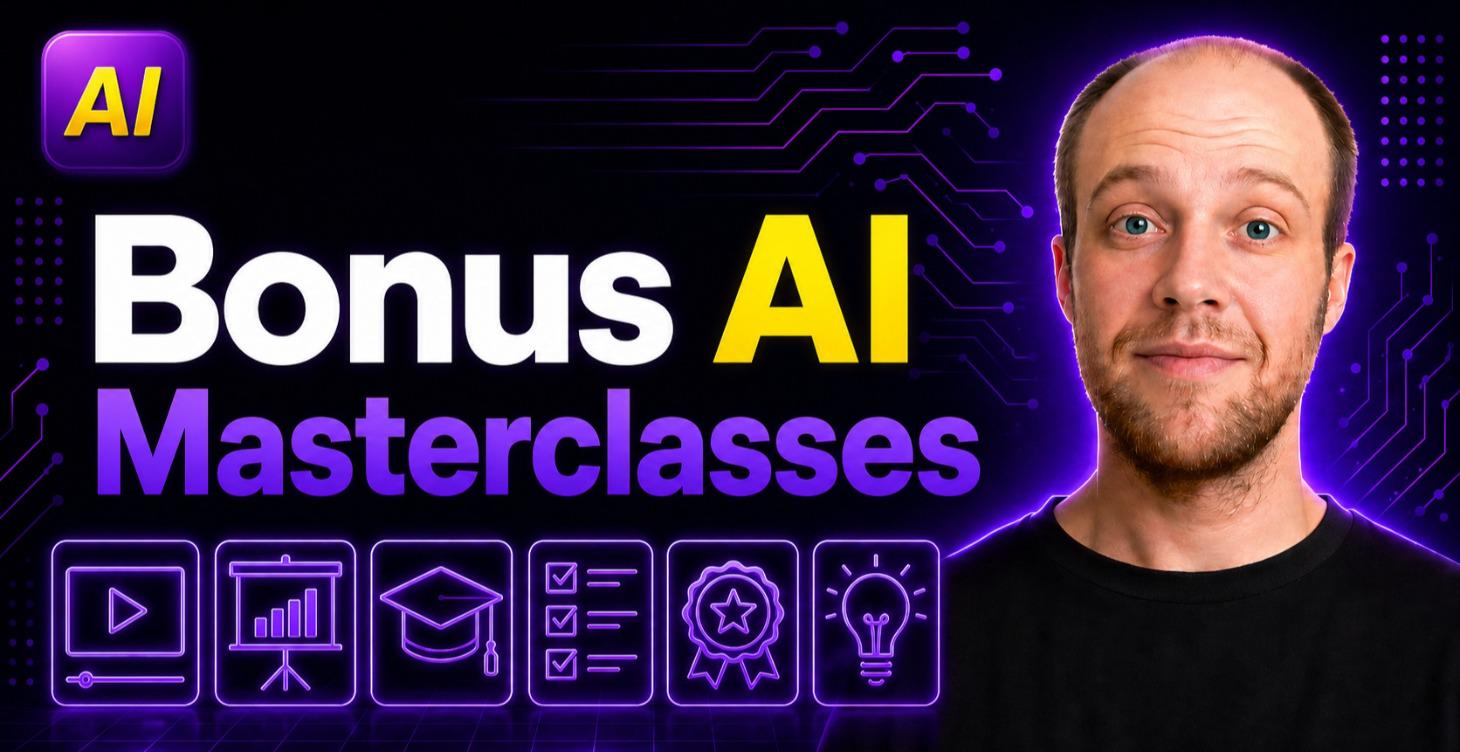 🎓 Bonus AI Masterclasses (Premium)
