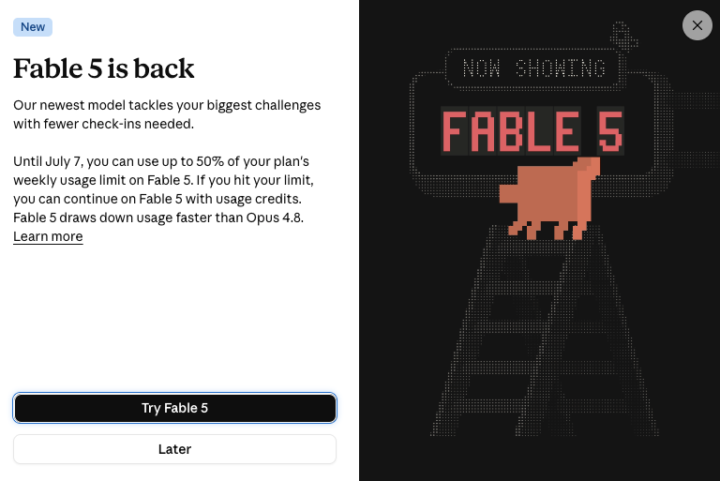 Claude Fable 5 Returns - How Will You Use it?