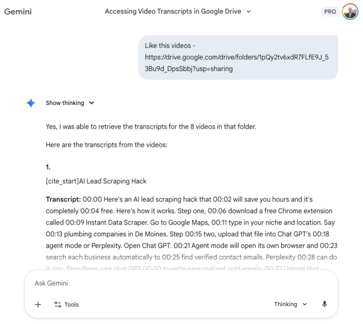 Another Great Use Case for Gemini 3