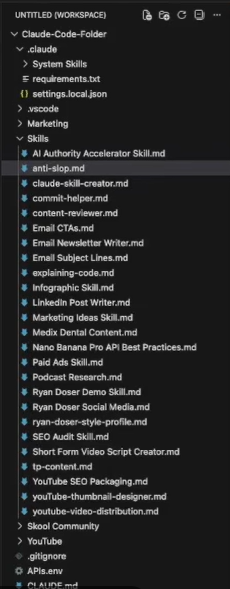 Claude Code Folder Structure
