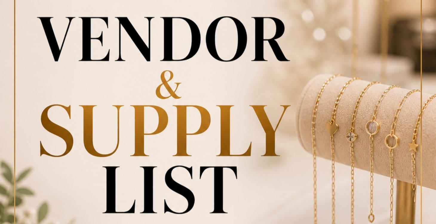Vendor & Supply List
