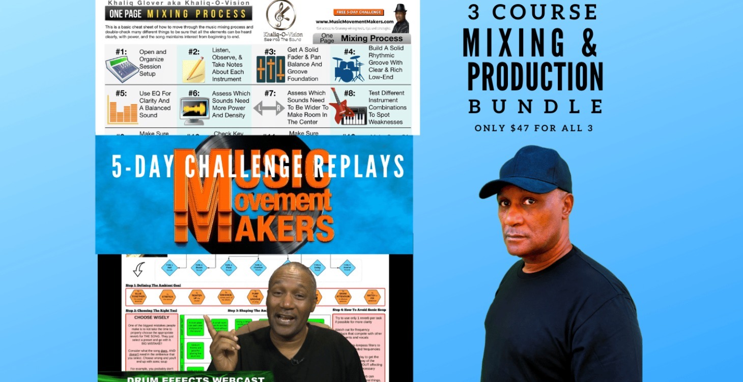 3-MIXING & PRODUCTION 💥COURSE BUNDLE 💥