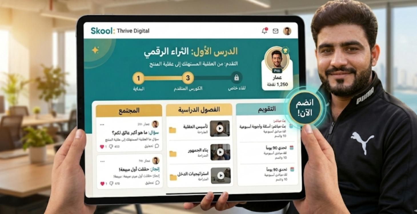 المعادلة الرياضية للثراء الرقمي