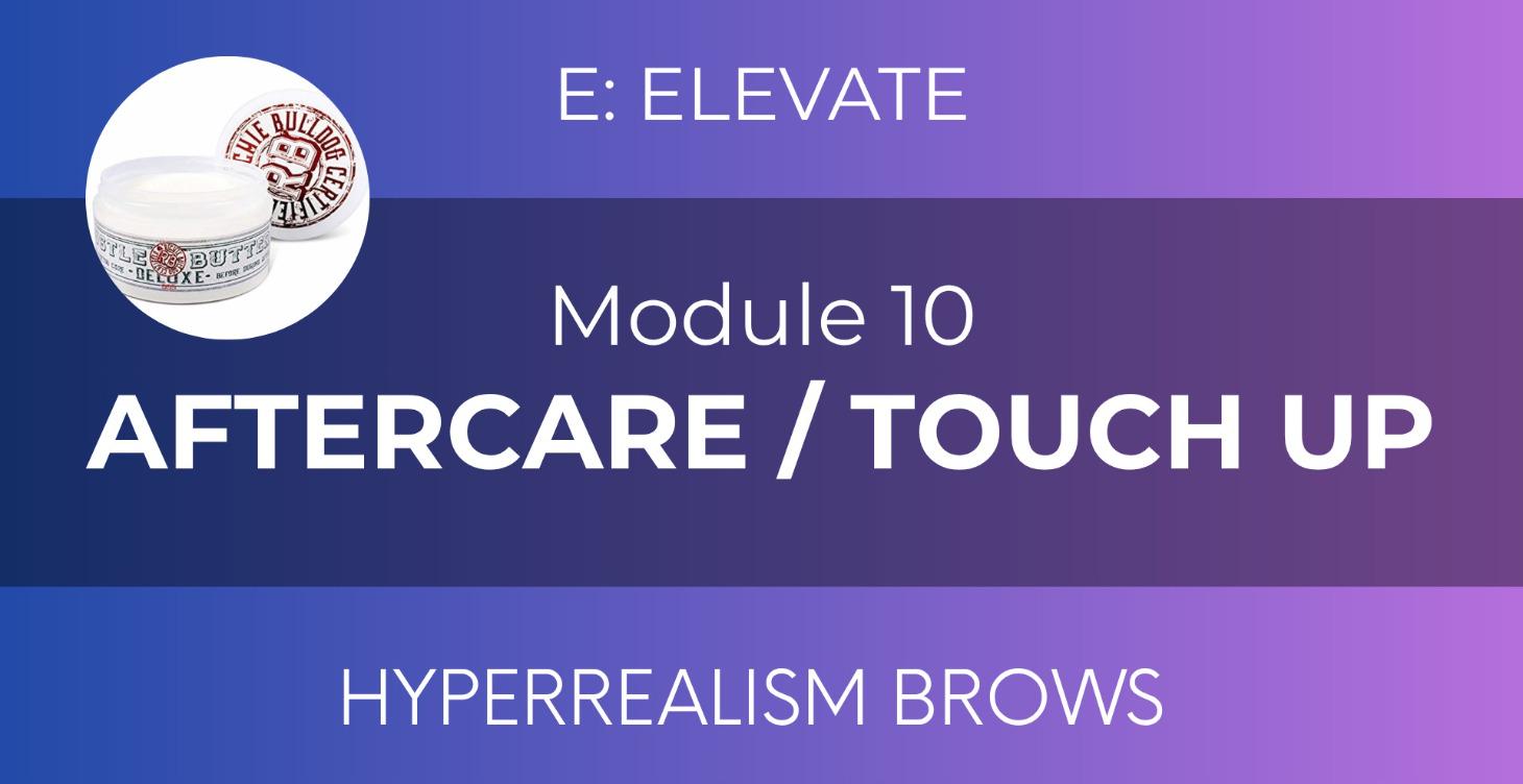 After Care & Touch ups