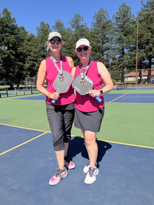Gold! Felt pretty solid today. For sure the #leftyreset helped keep me on track. Woot! 🥳🏓❤️🥇