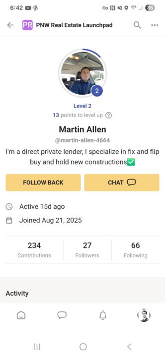 Be careful of lenders and spammers.