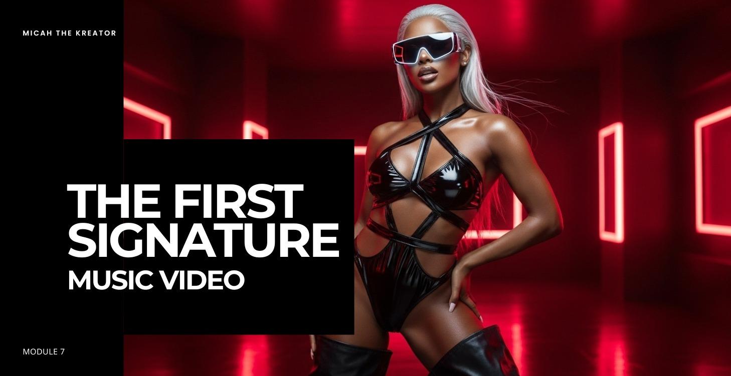 The First Signature Music Video