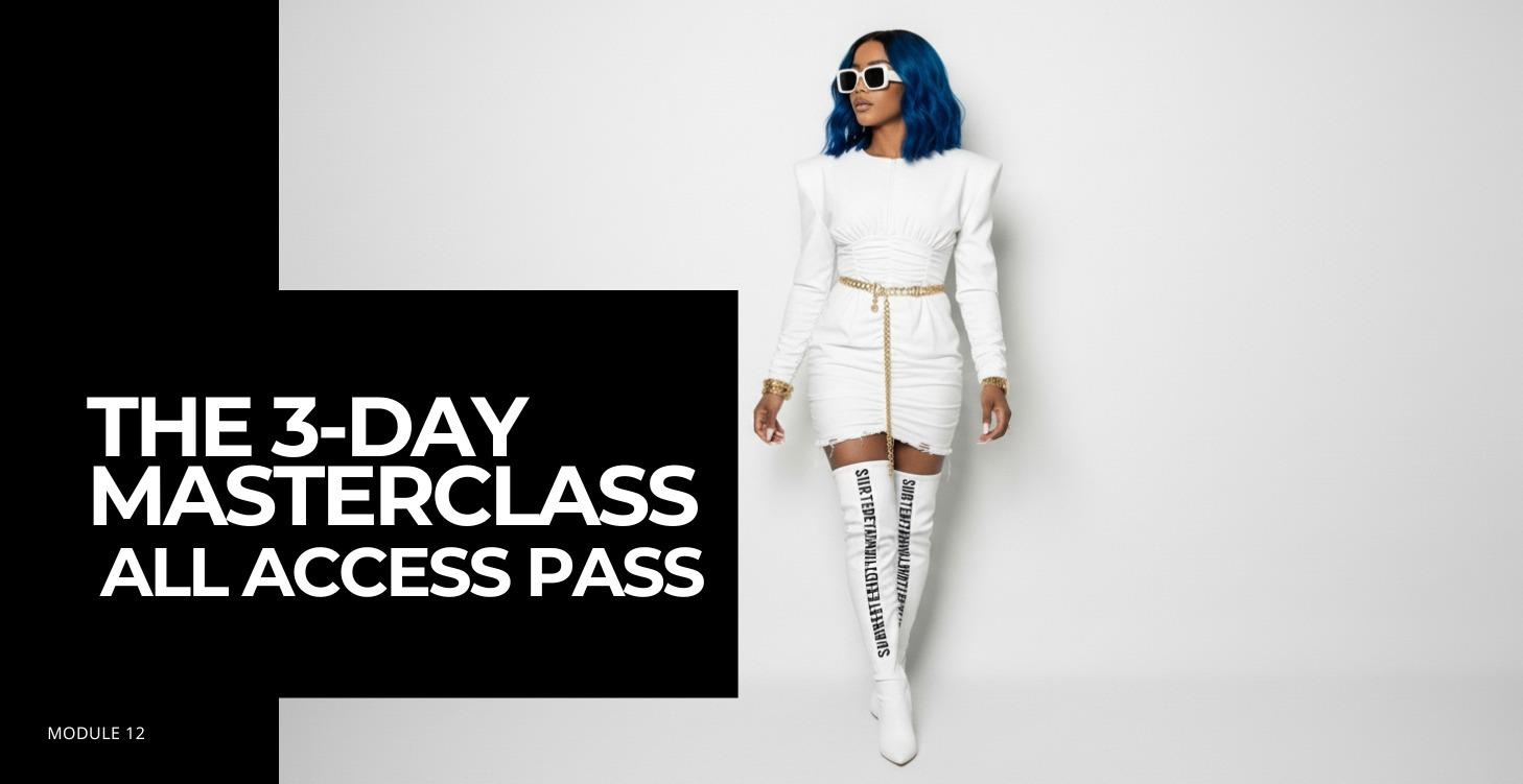 3 Day Masterclass Pass (Lifetime Access)