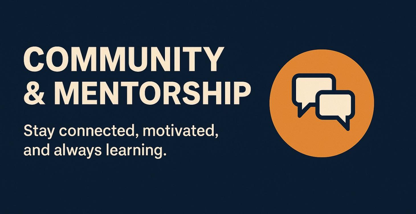 💬 Community & Mentorship
