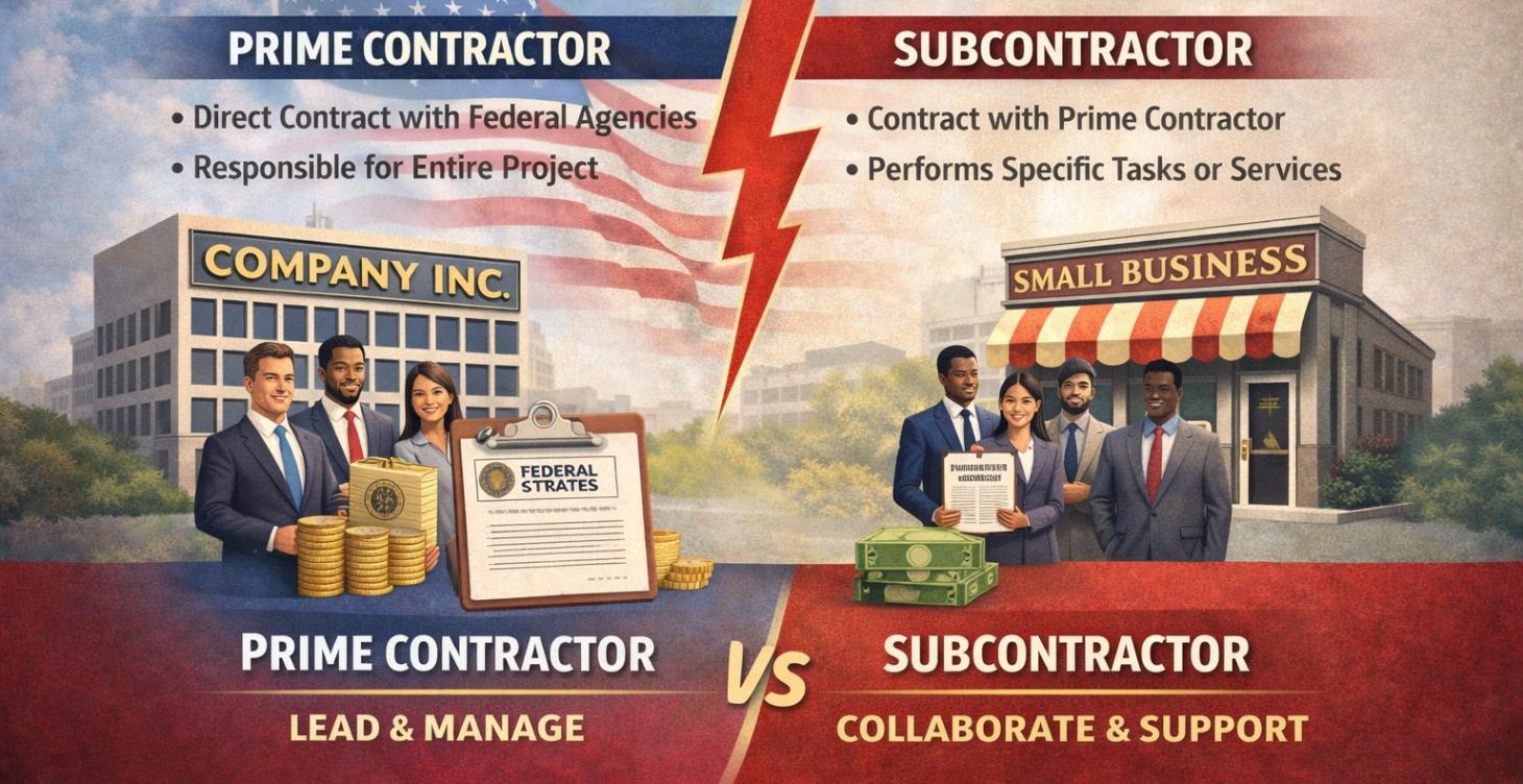 Prime vs Subcontracting (Beginner Pathways)