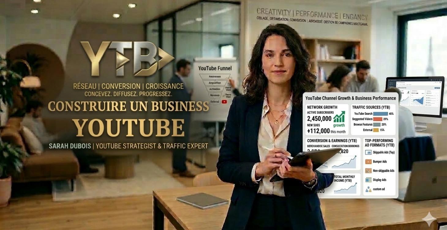 CONSTRUIRE UN BUSINESS SUR YOUTUBE