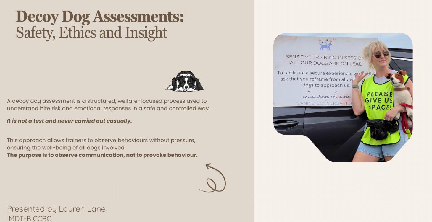 Decoy Dog Assessment