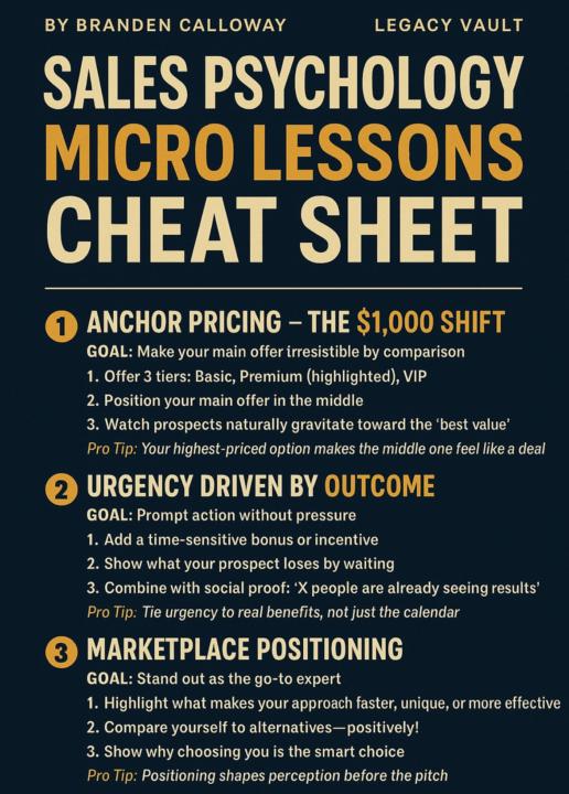 💥 Unlock the Psychology Behind High-Converting Sales 💥