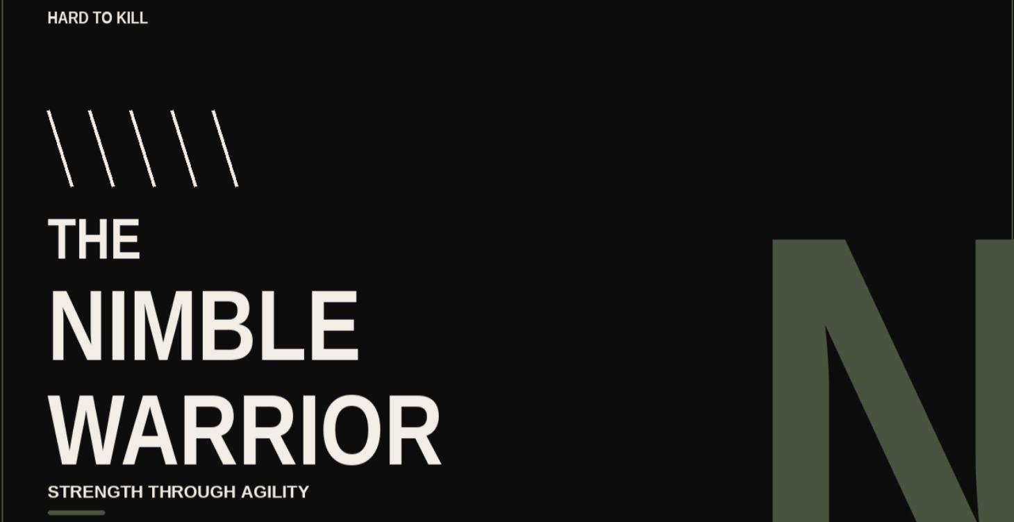 The Nimble Warrior Chronic Pain Reduction Program