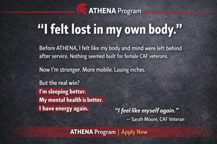 A program just for female veterans. 