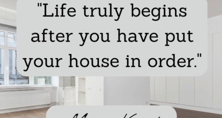 Clean and organized home