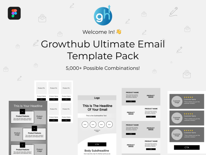 🚨 Growthub Ultimate Email Template Pack (100% FREE)🚨