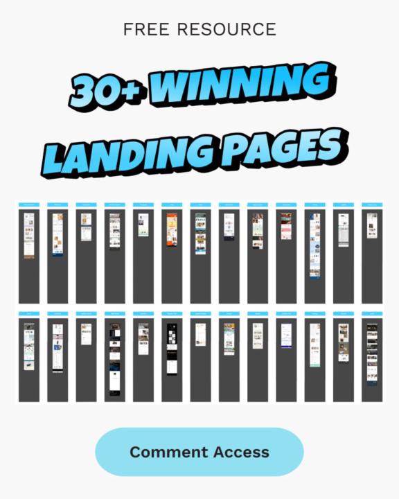 30 Fast-Growing DTC Landing Pages 🚀