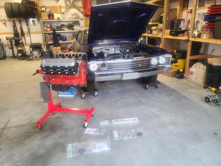 Gen V LT in 1967 Chevelle - WIP