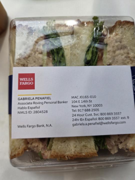 Wells Fargo NYC branch experience.