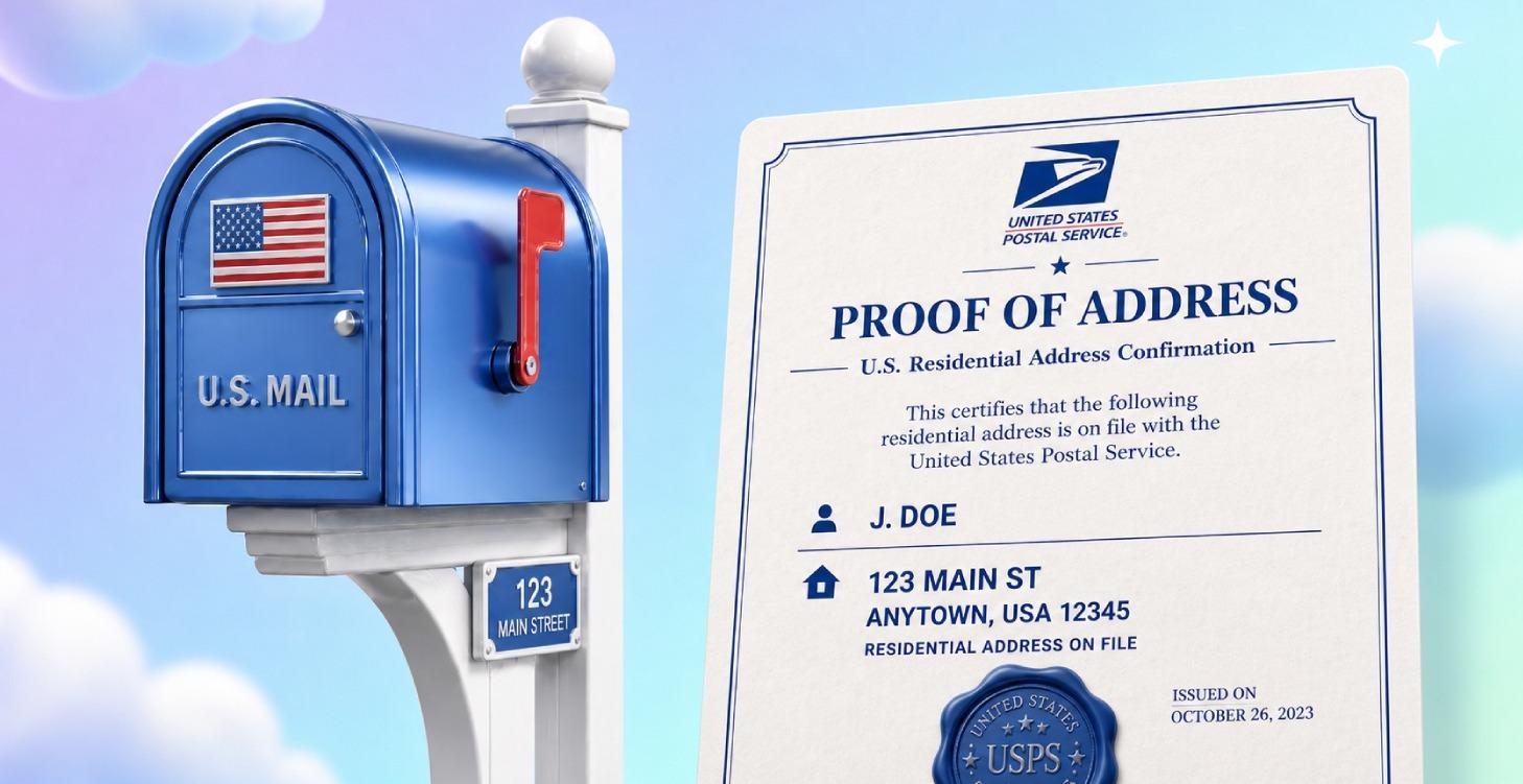 U.S. Residential Address ~$10/m