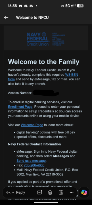 WIN – Navy Federal Credit Union Approved! 🇺🇸🏦
