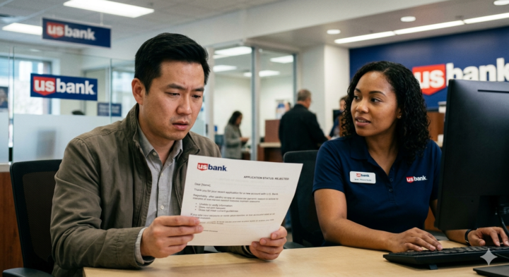 USBank account opening failed.