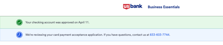 US Bank Business Approved Instantly