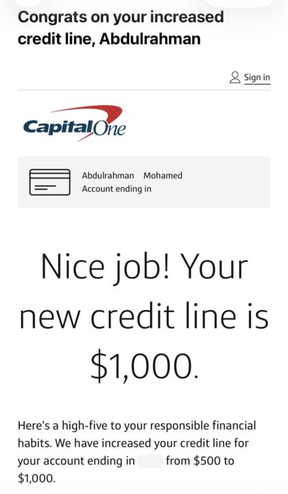 Capital One Doubled My Credit Card Limit Without Me Asking