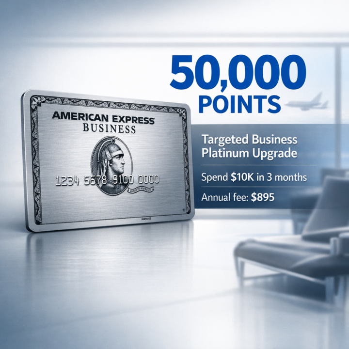 Amex Biz Platinum Upgrade Offer Is Targeted Again