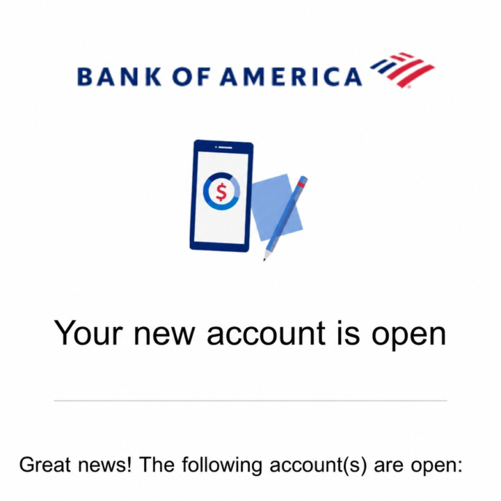 Bank of America account approved with ITIN 🎉