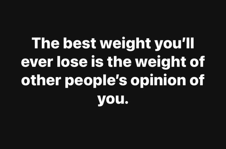 The Best Weight You Can Lose