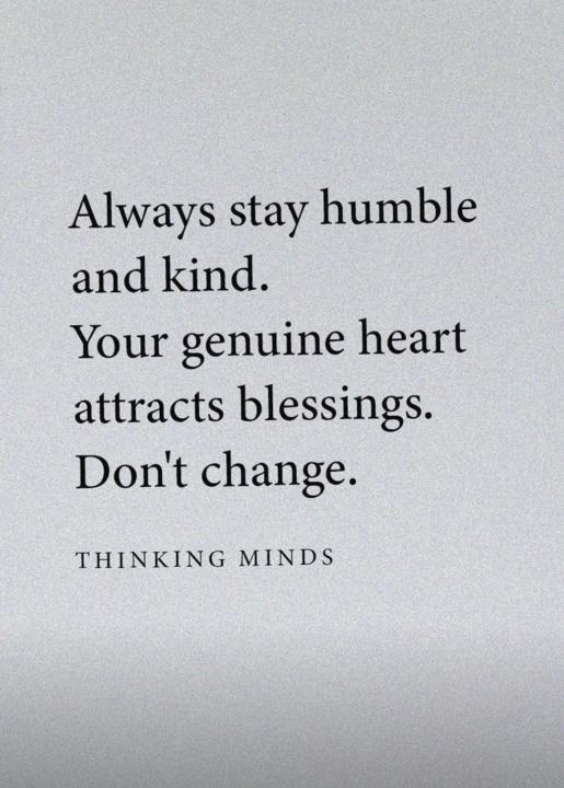 What your genuine heart attracts.  Your thoughts?  