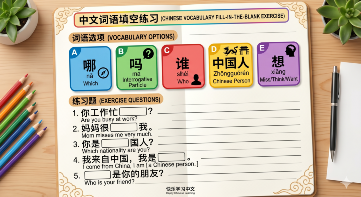 Daily test (HSK1)