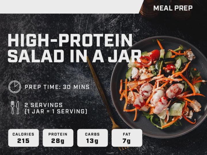 Looking for an easy, healthy meal prep lunch?