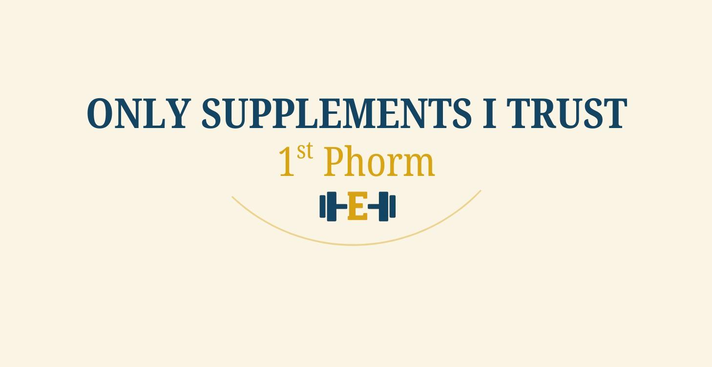 The Only Supplements I Trust