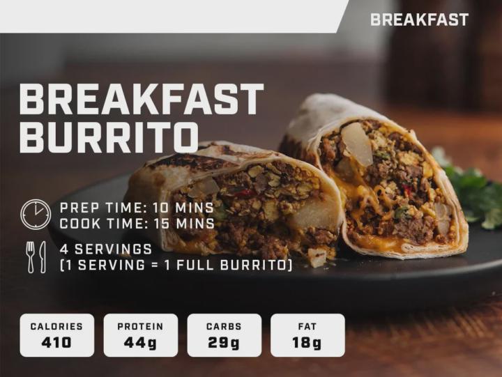High-Protein Breakfast Burrito