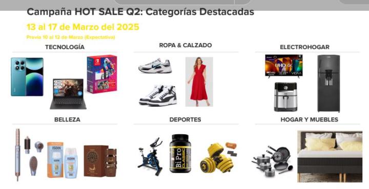 Hot Sale del 13 al 17 de Marzo