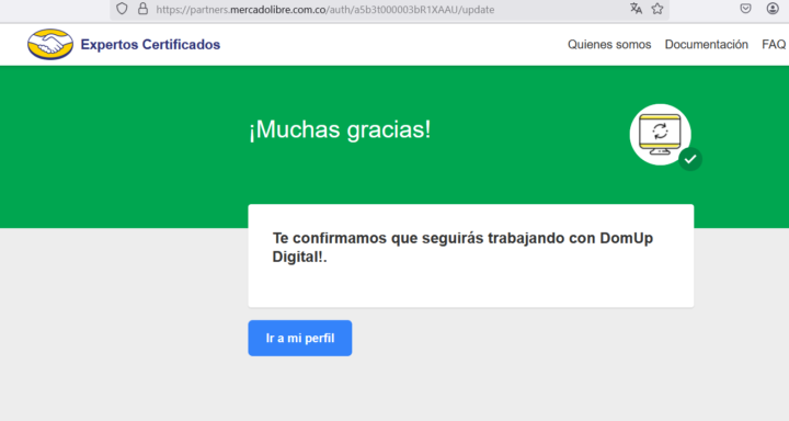Verifica tu vinculación