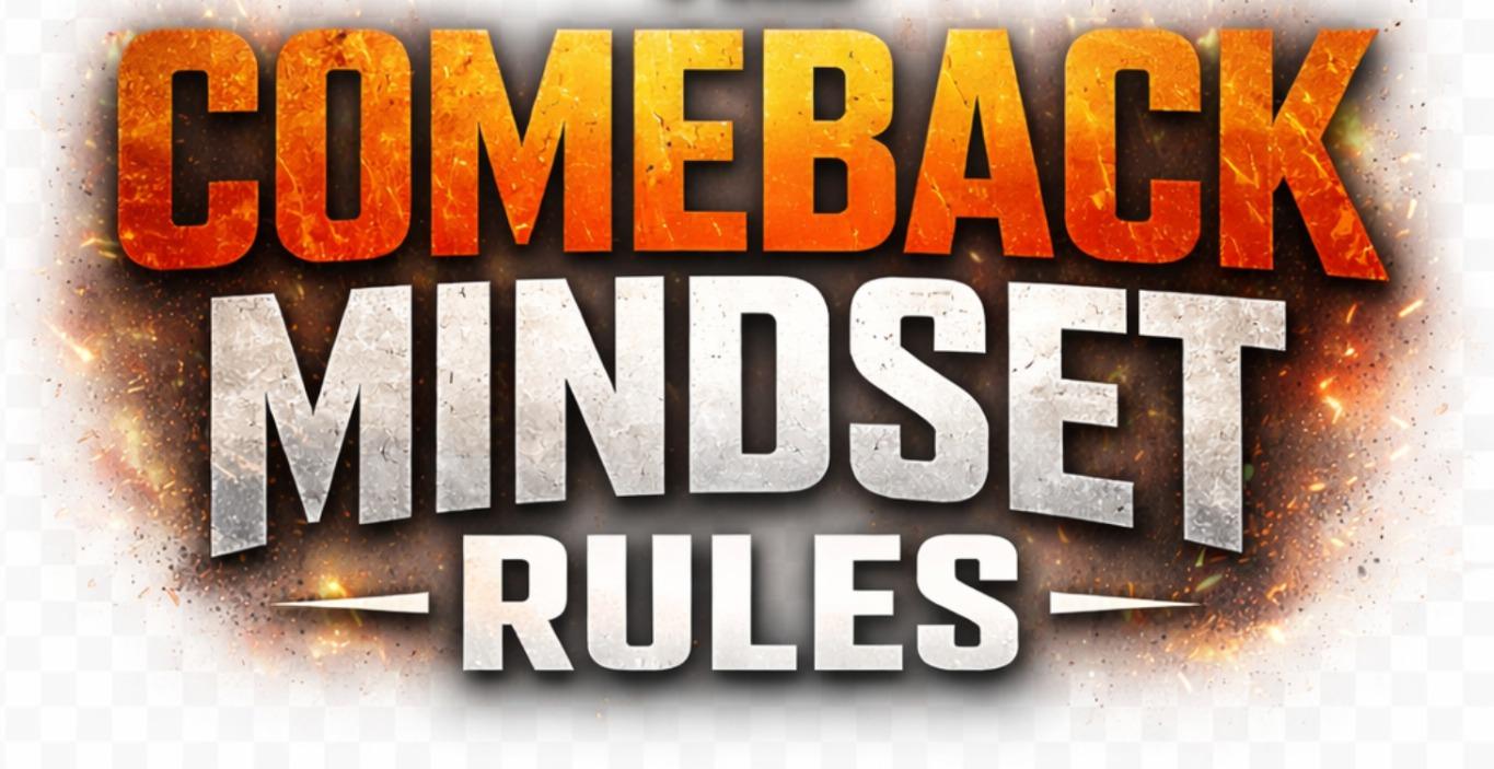 THE COMEBACK MINDSET RULES
