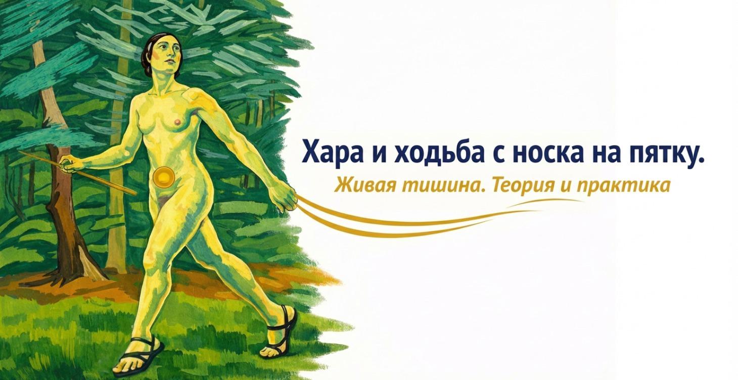 Хара и Ходьба с носка на пятку. Живая тишина