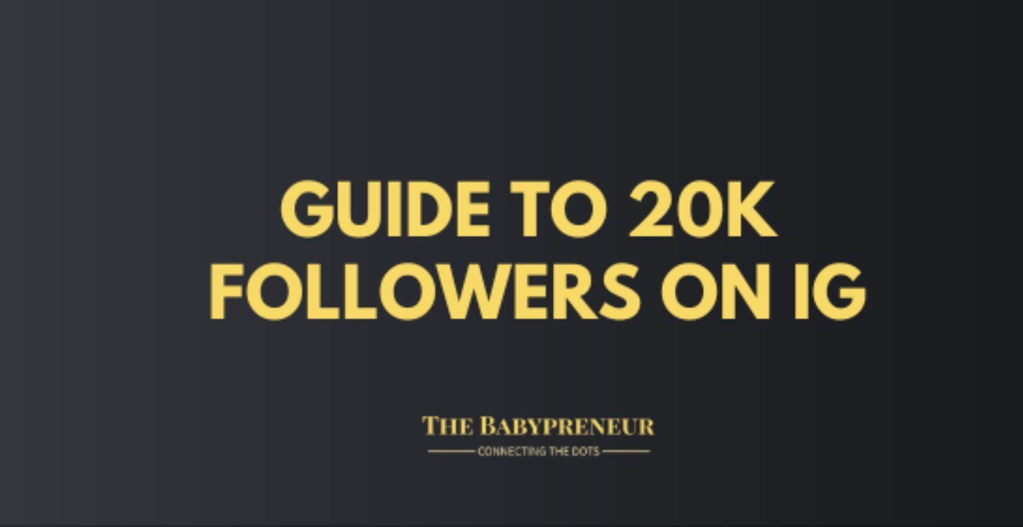 Guide to 20k followers on IG