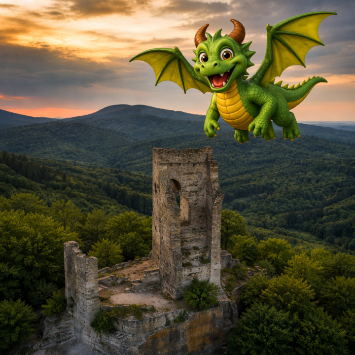 Dürfen wir vorstellen? Das ist Alfie. 🐉