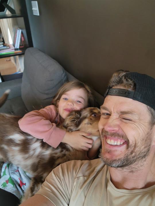 Hanging with the ladies 