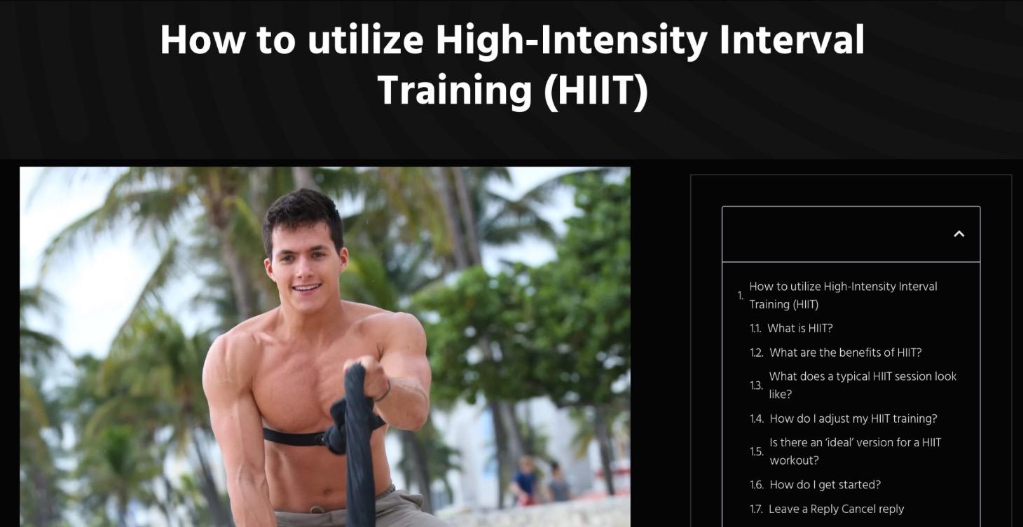 KYP HIIT Guide