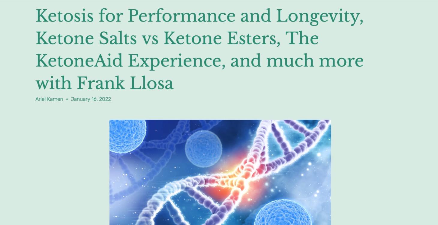 Ketosis for Performance and Longevity