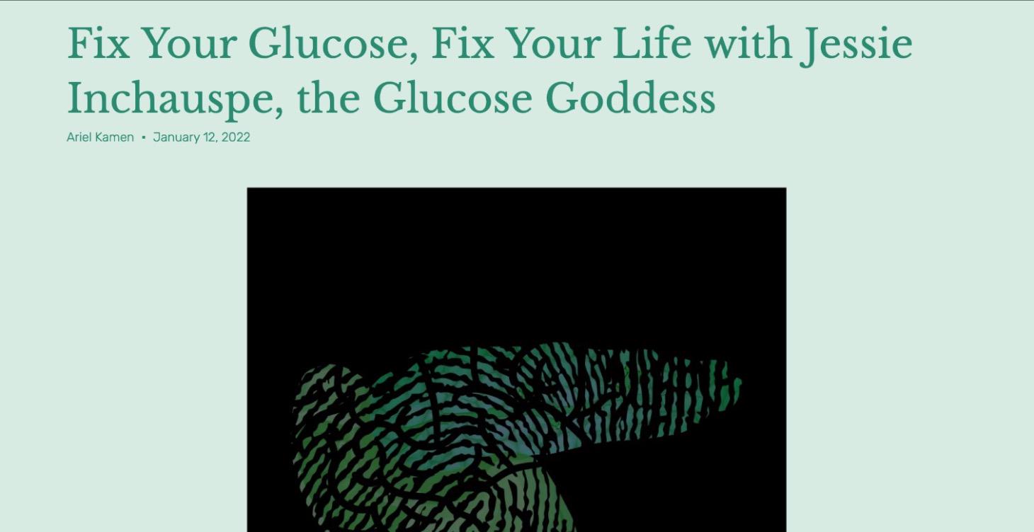 Fix Your Glucose, Fix Your Life!