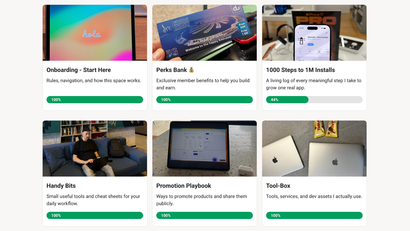 IndieUp.me Space