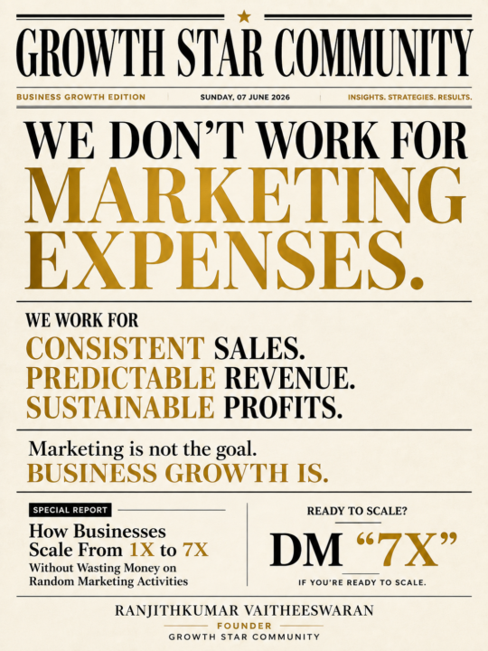 Most businesses don’t have a sales problem.    They have a system problem.